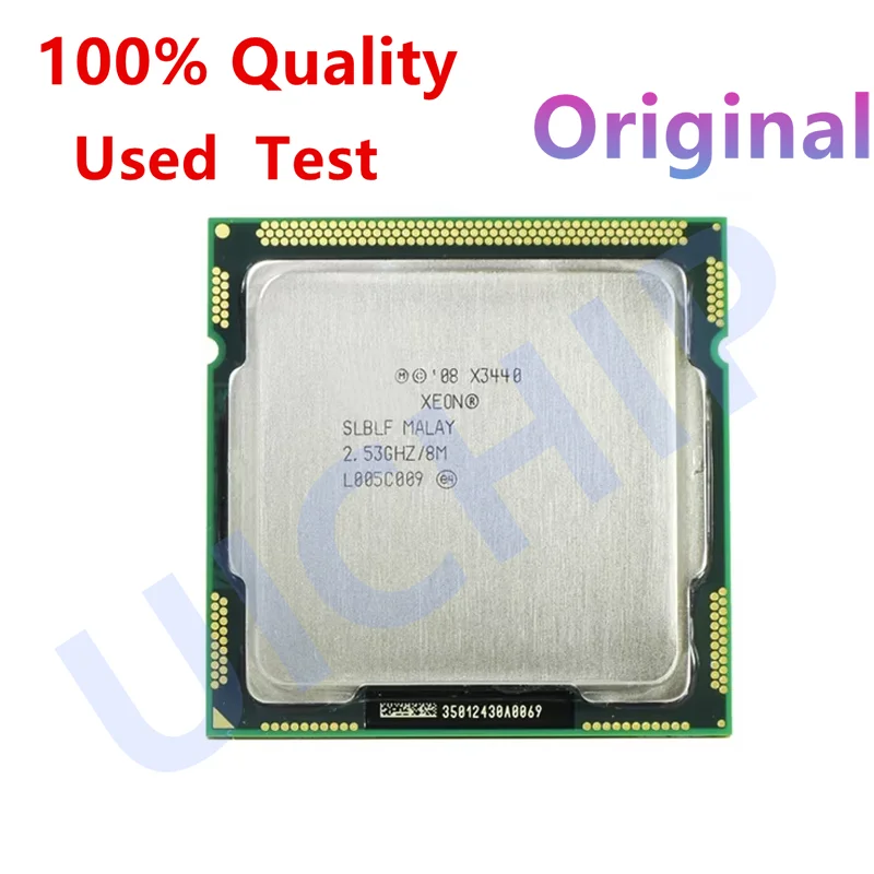 100% Original Xeon X3440 Quad Core 2.53GHz LGA 1156 Processor