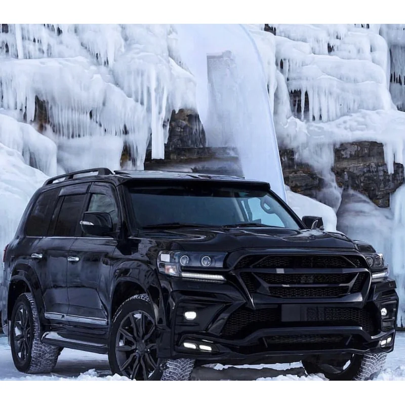 High Quality KH Style Luxury Off‑Road  Styling Upgrade Body Kit Front & Rear Bumper Fit for 2018+ 200