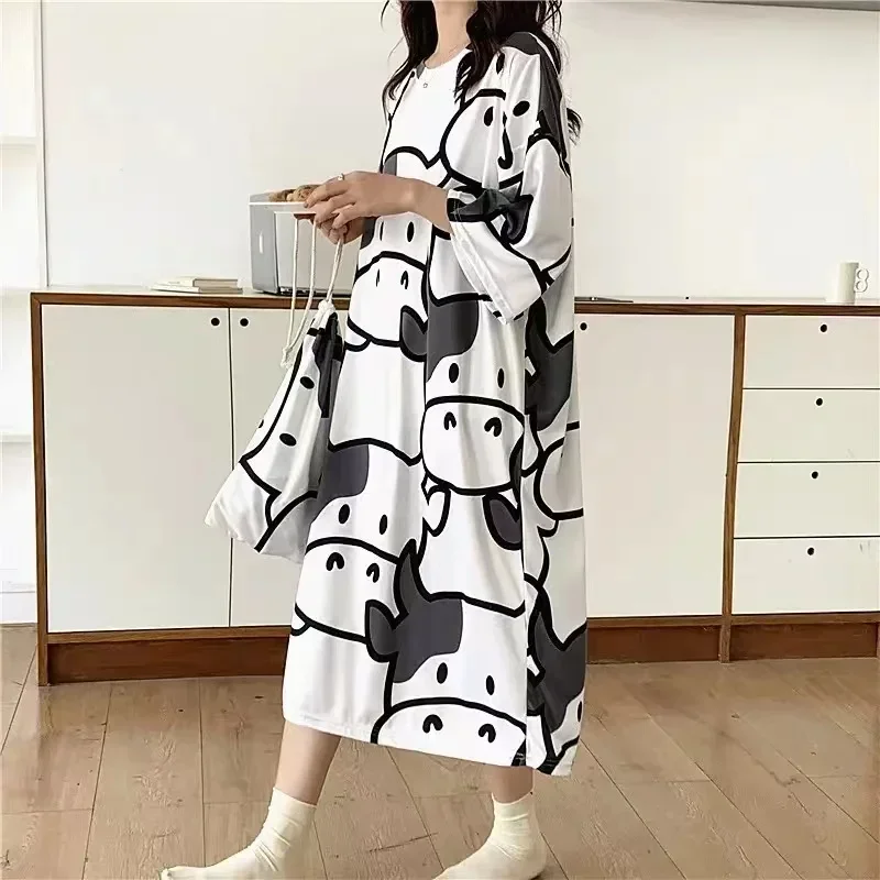 New Big 150kg Plus Size Add Short-Sleeve Casual Short DressesLoose Women Summer T Shirt Dress Fat Lady Odzież damska Oversize