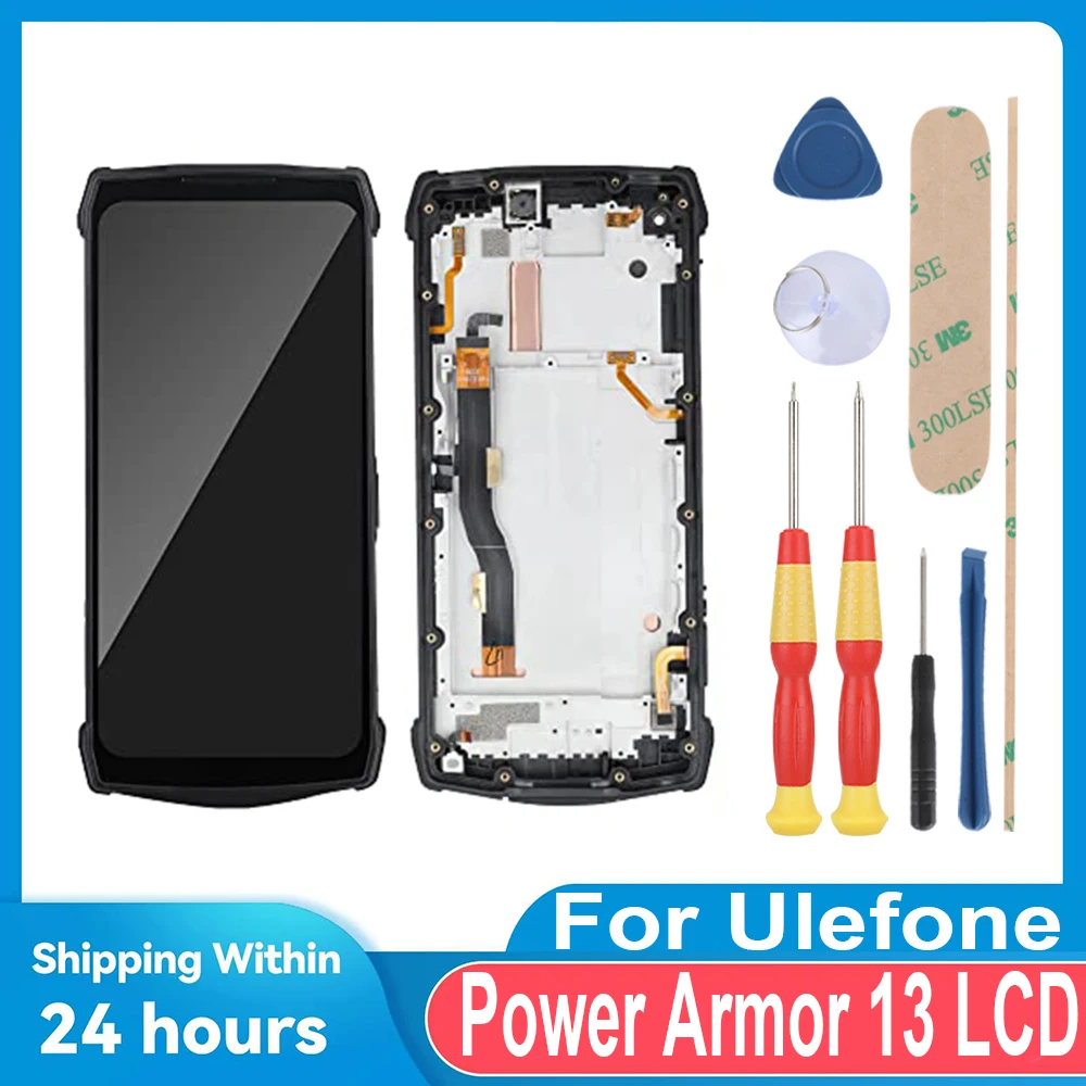 

For Ulefone Power Armor 13 / 6.81" FHD+ LCD Display + Touch Screen+With Frame