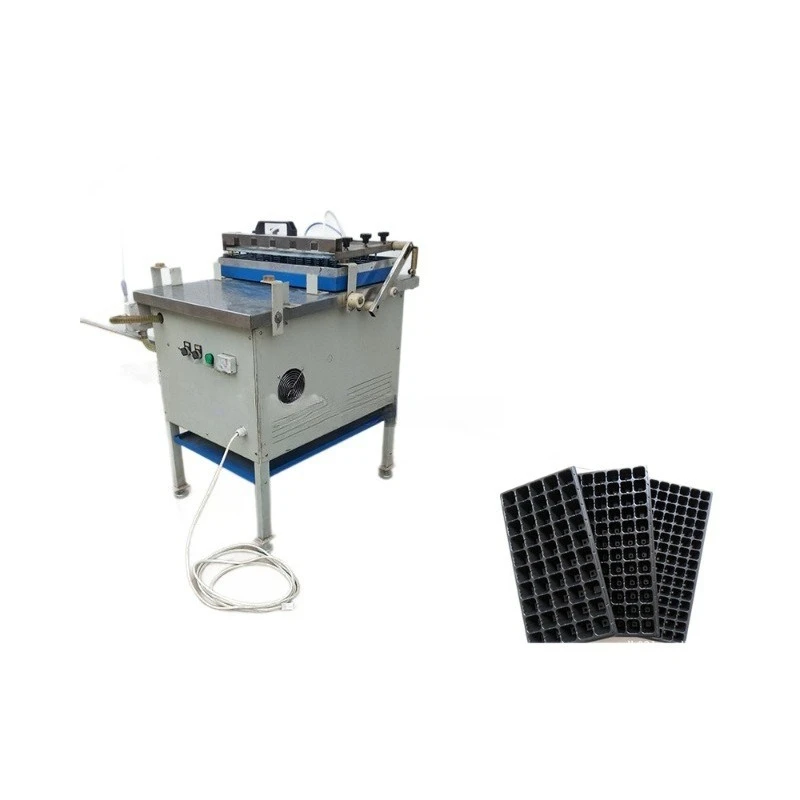Baby vegetable seed hole tray seedling machine, flower base hole tray seeder, vegetable seedling cultivation machine