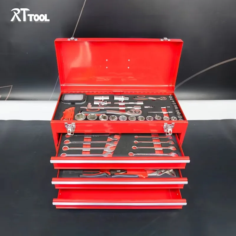 104pcs Aluminum Tool Kit, Workshop Tool Suitcase