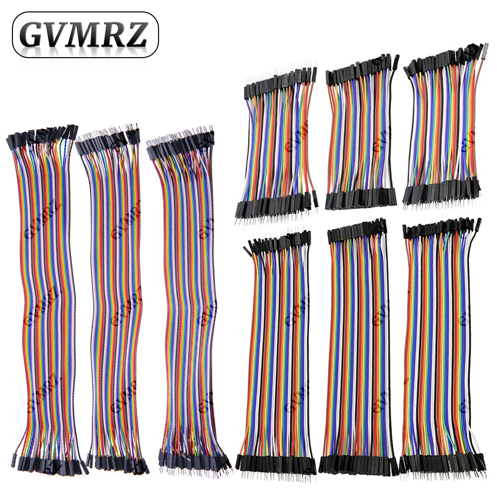 Dupont Cable Kit 10CM 20CM 30CM  Male to Male Female to Female Male to Female Jumper Wires for Arduino Raspberry P