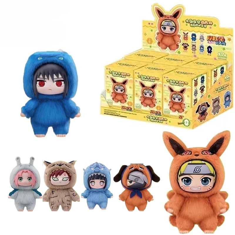 

Eaki Naruto Blind Box Shippuden Beast Party Series 2021, плюшевая кукла, милые подарочные украшения ручной работы на заказ для мужчин и женщин