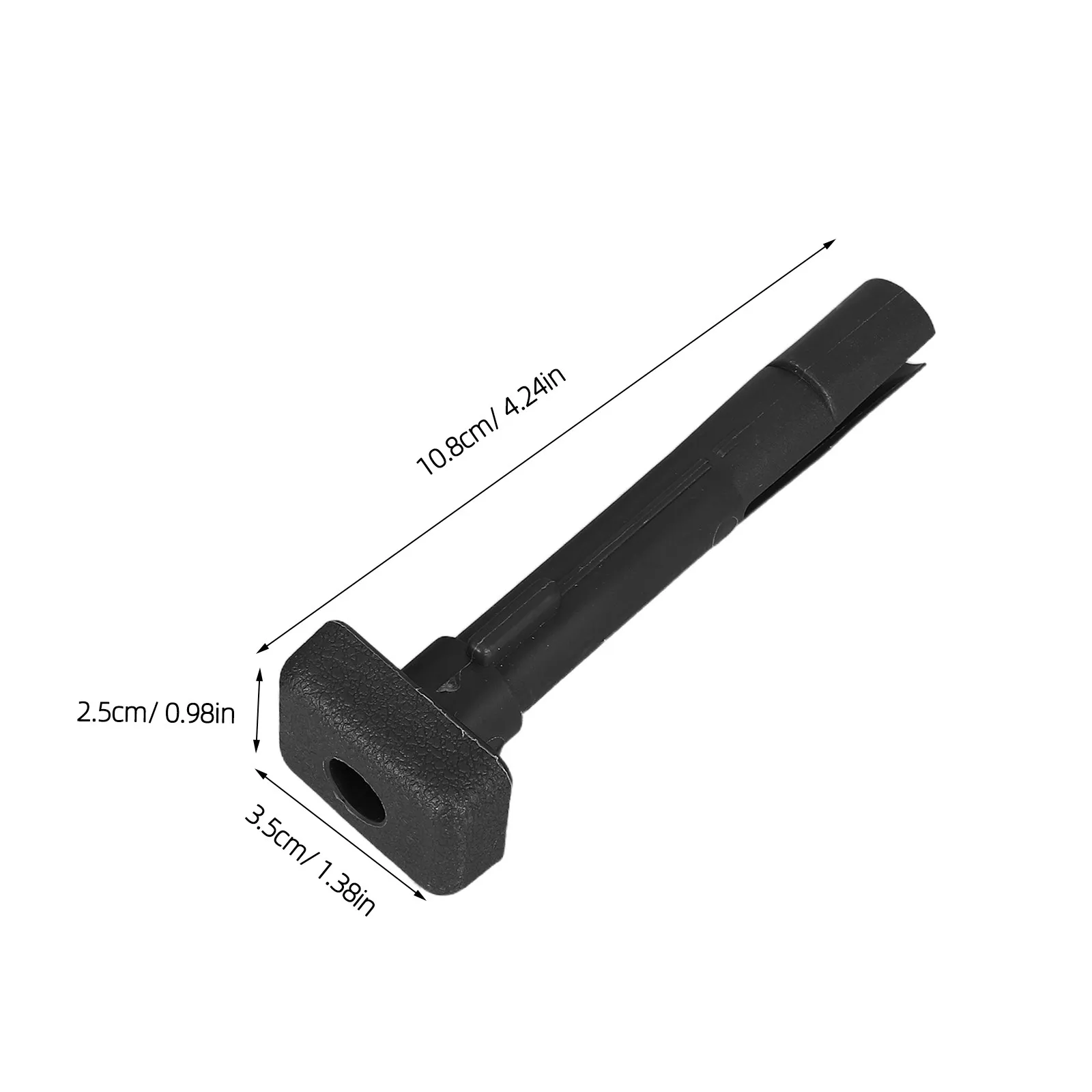 2Pcs Car Seat Headrest Guide Sleeve 10Mm Inner Hole Plastic Pin Insert Replacement Bushing for Car Truck Van Front Rear Seat