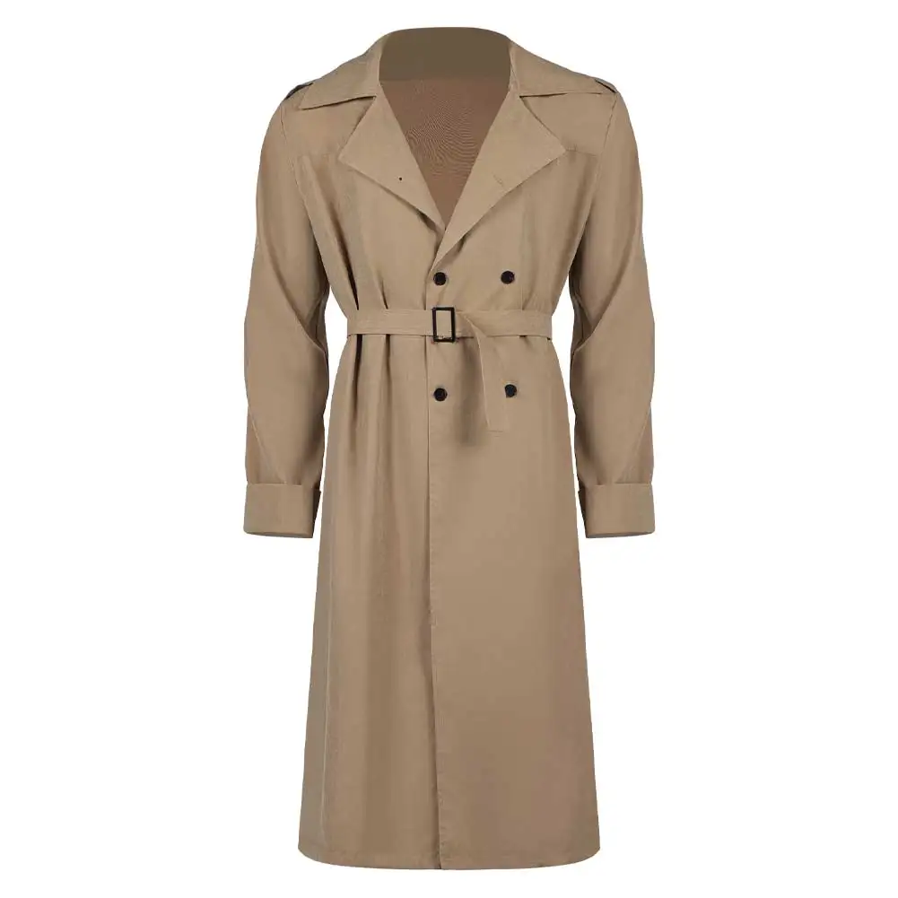 الشيء تأثيري حلي لعب الأدوار الرائعة أربعة الكبار الرجال معطف بني الذكور هالوين كرنفال تمويه ملابس الحفلات البدلة #2