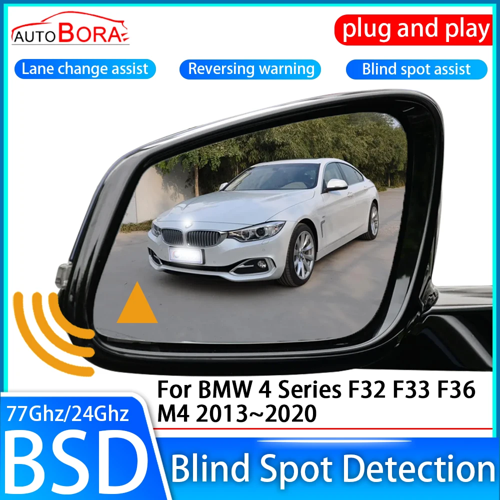 ZhuCamX Car Blind Spot Detection System BSD BSA Sensor Drive Rear Mirror Monitoring for BMW 4 Series F32 F33 F36 M4 2013~2020