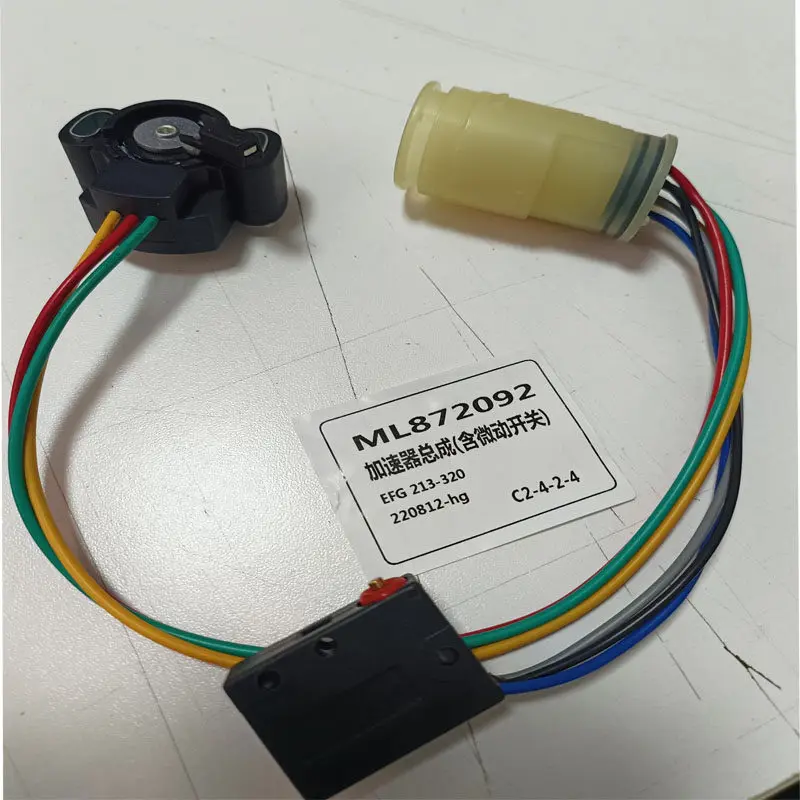 ML872092 Foot Pedal Accelerator With Micro Switch Potentiometer For Jungheinrich EFG216 Old Type Electric Forklift Spare Parts