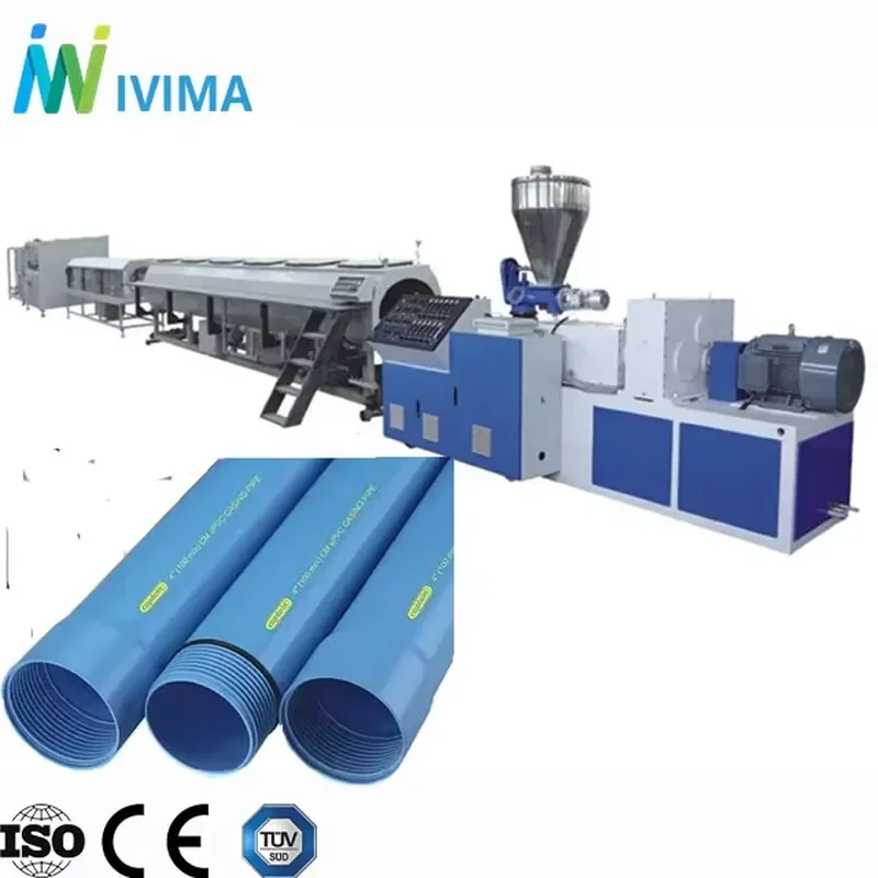 Recycling Machine 2026 Pvc Casing Pipe Making Machine/water Well Pipe Production Line