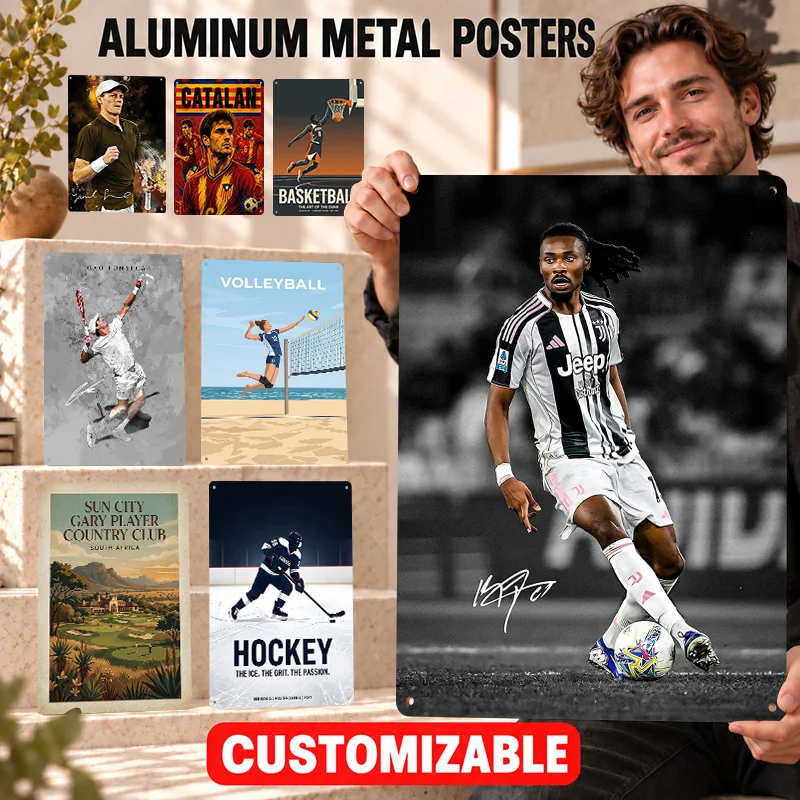 Gary Player Golfer Textured Metal Posters Customized Aluminum Sign Golf Inspired Athletic Design Wall Art For Home Sports Room