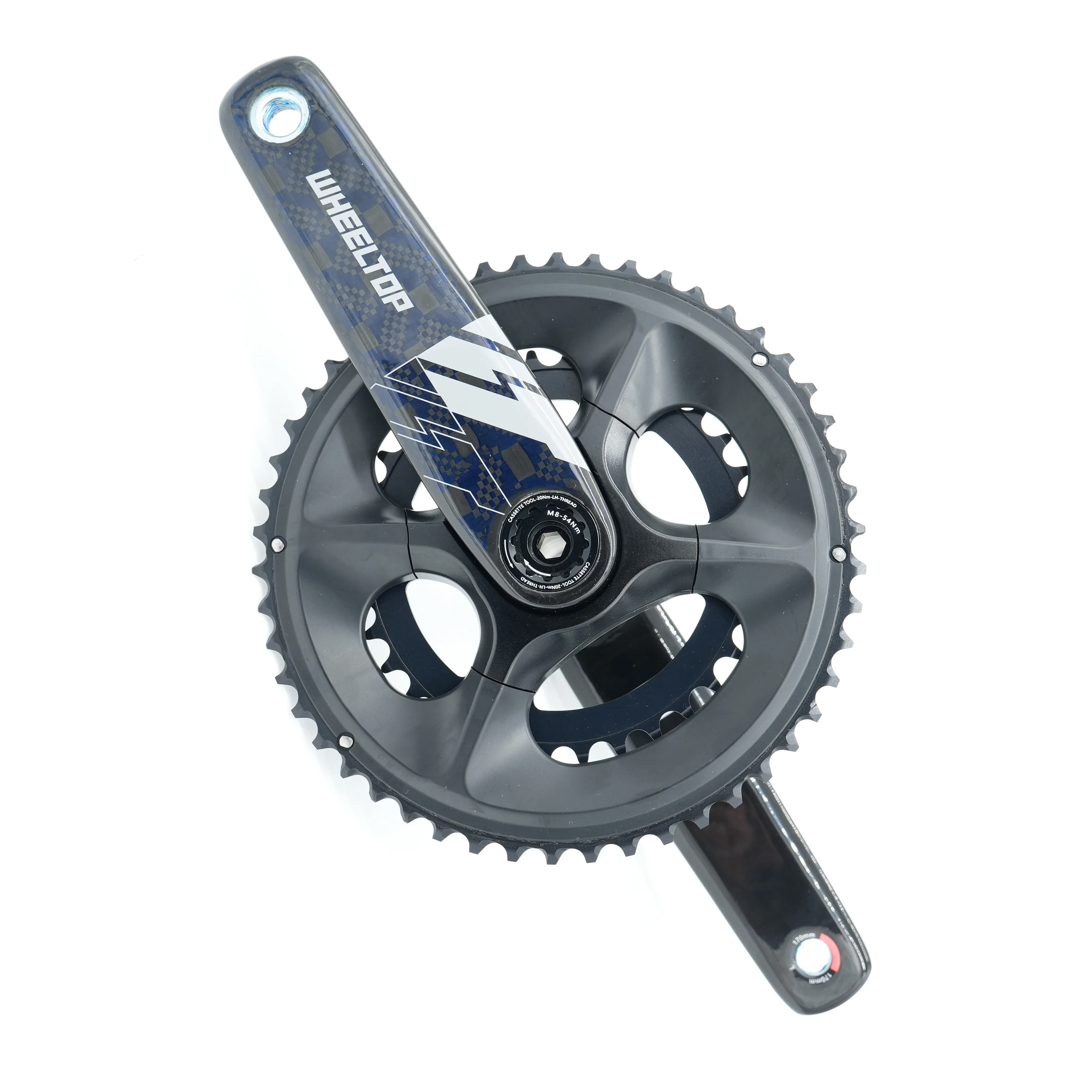 

WheelTop Carbon Bike Crankset BCD110mm 50/34T 52/36T Speed Changeable Chainring New Bicycle Part For MTB And Road Bike