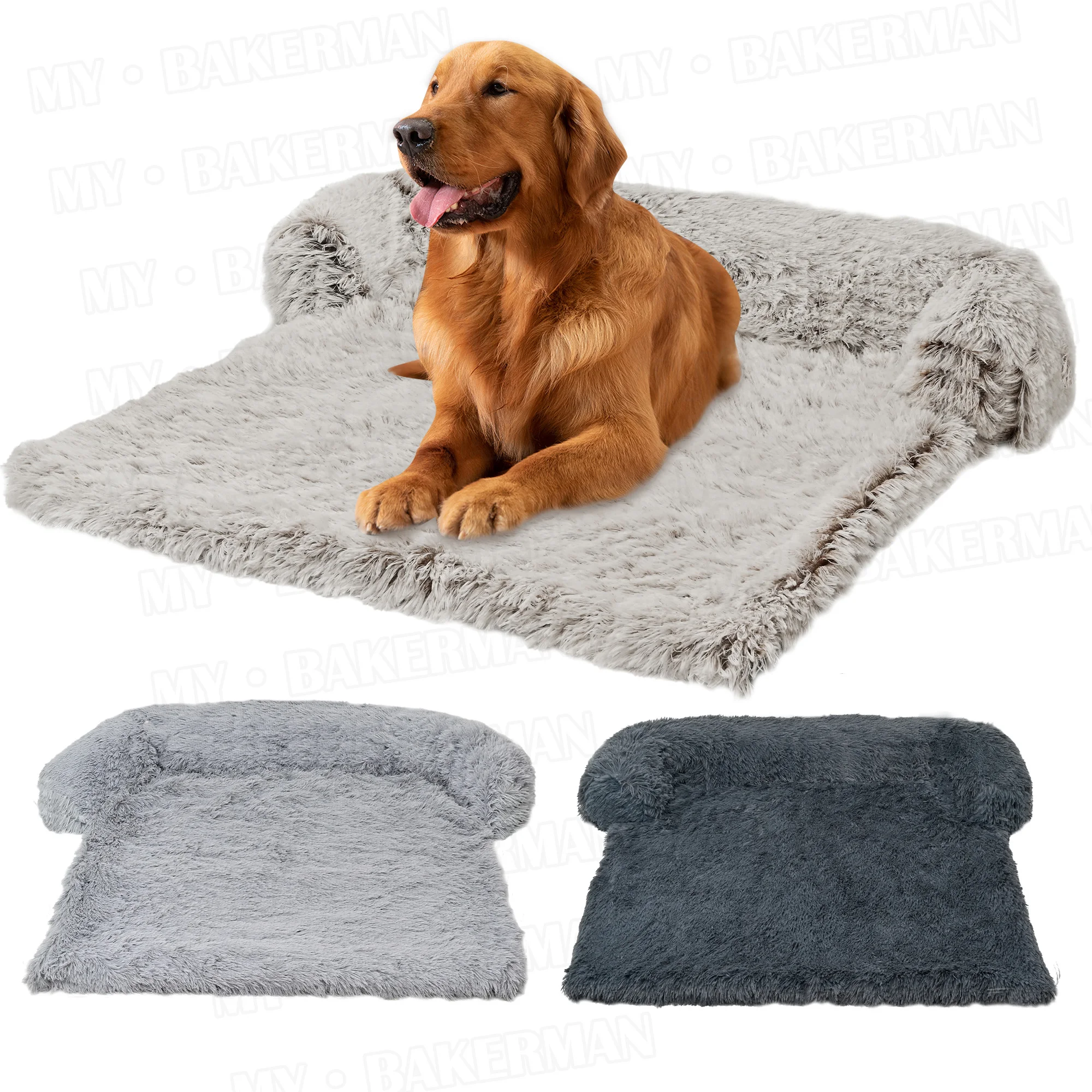 S-XXL Dog Mattress For Puppies, Big Dogs And Kittens, Super Soft Pet Kennel Mat, Machine Washable Kennel Mat