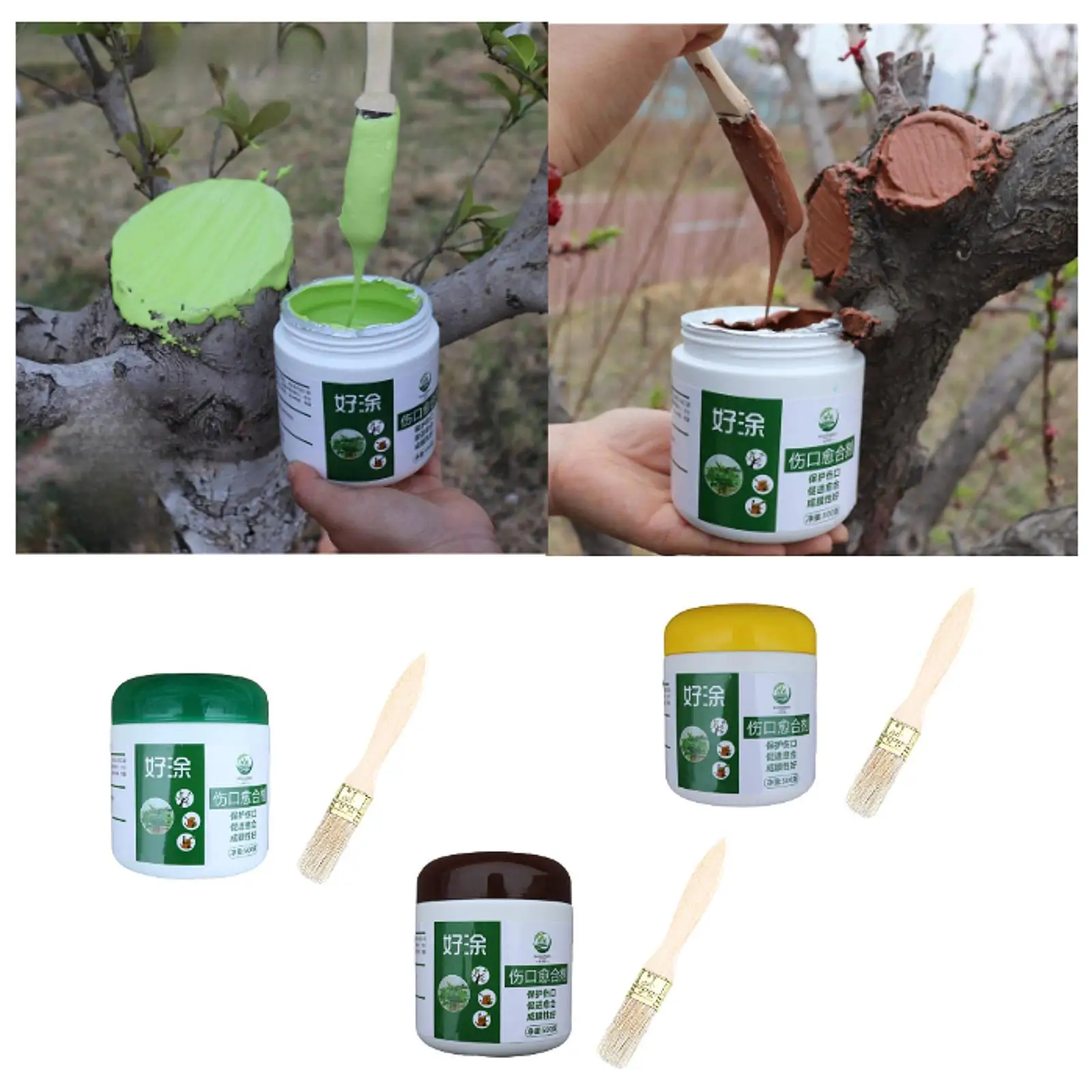 Durable Tree Pruning Sealer Polypropylene Coating Paste Quick Cut Healing Repair Tools for Bonsai Shrub Care
