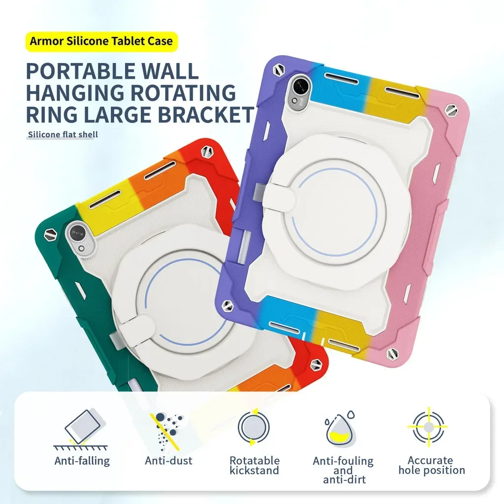 Pop Kids Armor Kickstand Case For New Redmi Pad 2 2025 SE 11 Inch Pro12.1 2024 ShockProof Cover For XIAOMI Pad 7 6 5 Pro Stand F