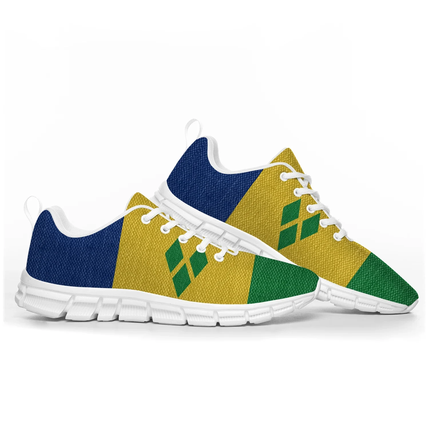 Saint Vincent and the Grenadines Flag Sports Shoes Mens Womens Teenager Kids Children Sneakers Custom High Quality Couple Shoes