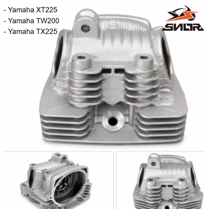 SNOR Motorcycle Cylinder Head Assembly For YAMAHA XT225 TW200 TX225 Cylinder Head Assembly Motor Engine Replacement Parts
