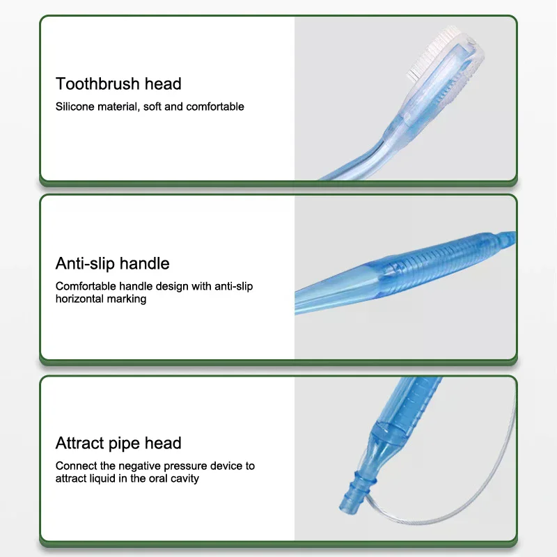 

Disposable Medical Sponge Toothbrush ICU Suction Swab Oral Care Single Use Suction Toothbrush System Oral Hygiene