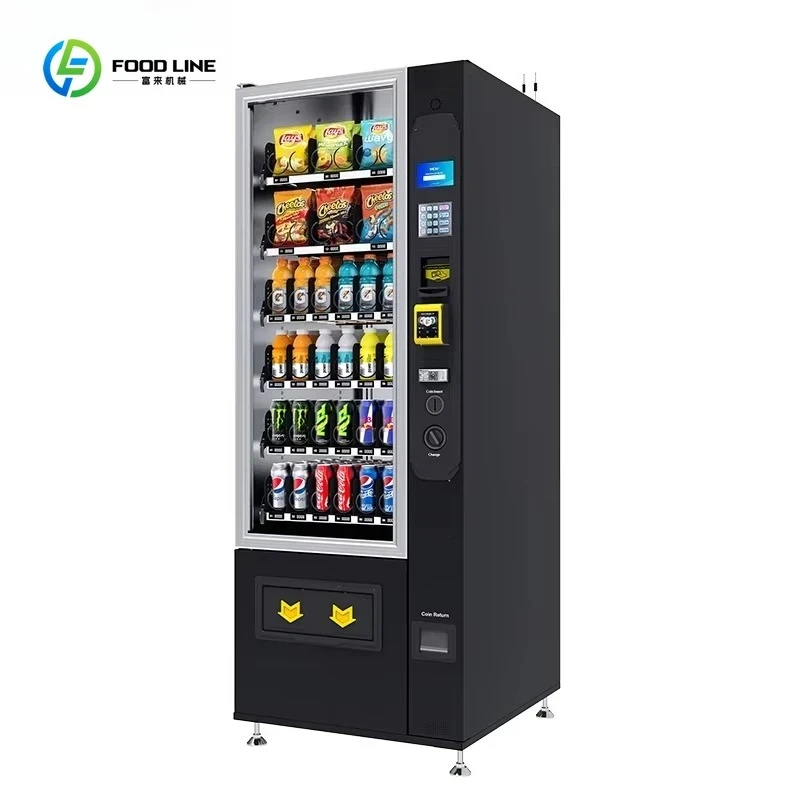 

Brand Small Business Machines Combo Drink Vending Machine for Foods and Drinks