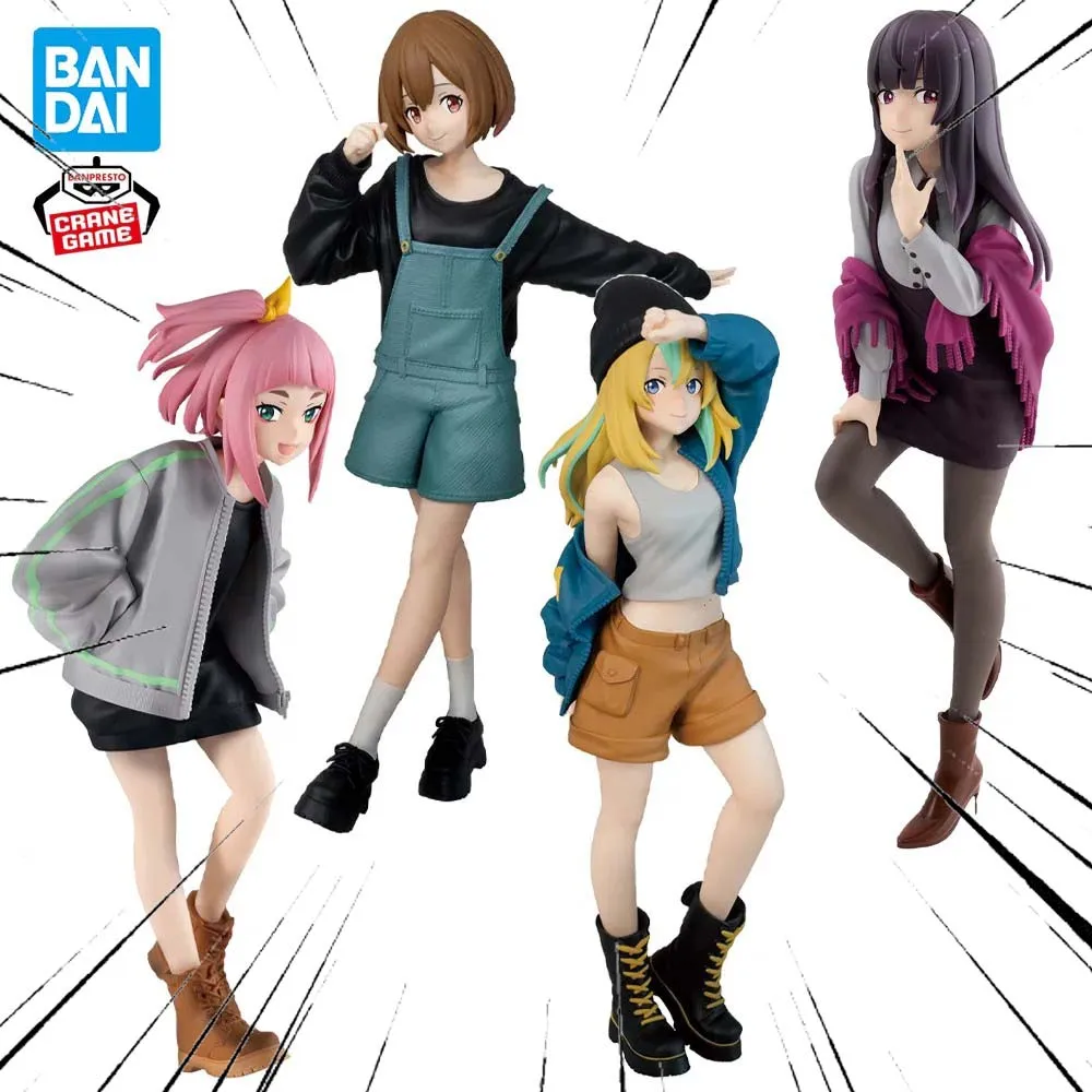 

In Stock Original BANPRESTO Jellyfish Can't Swim in the Night Kano Yamanouchi Watase Kiwi Kozuki Mahiru Figure Anime Model Toy