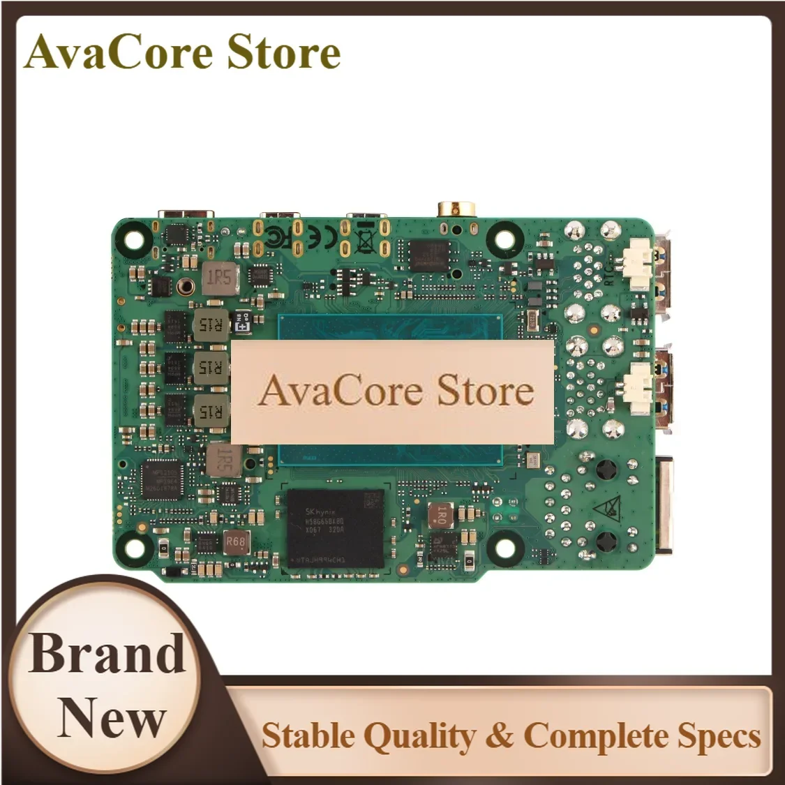 AvaCoreNew Radxa X4 With Intel N100, Dual 4K Output, 2.5Gbps Ethernet, PCIe 3.0 M.2 M Key, WiFi 5/6, High-Performance SBC