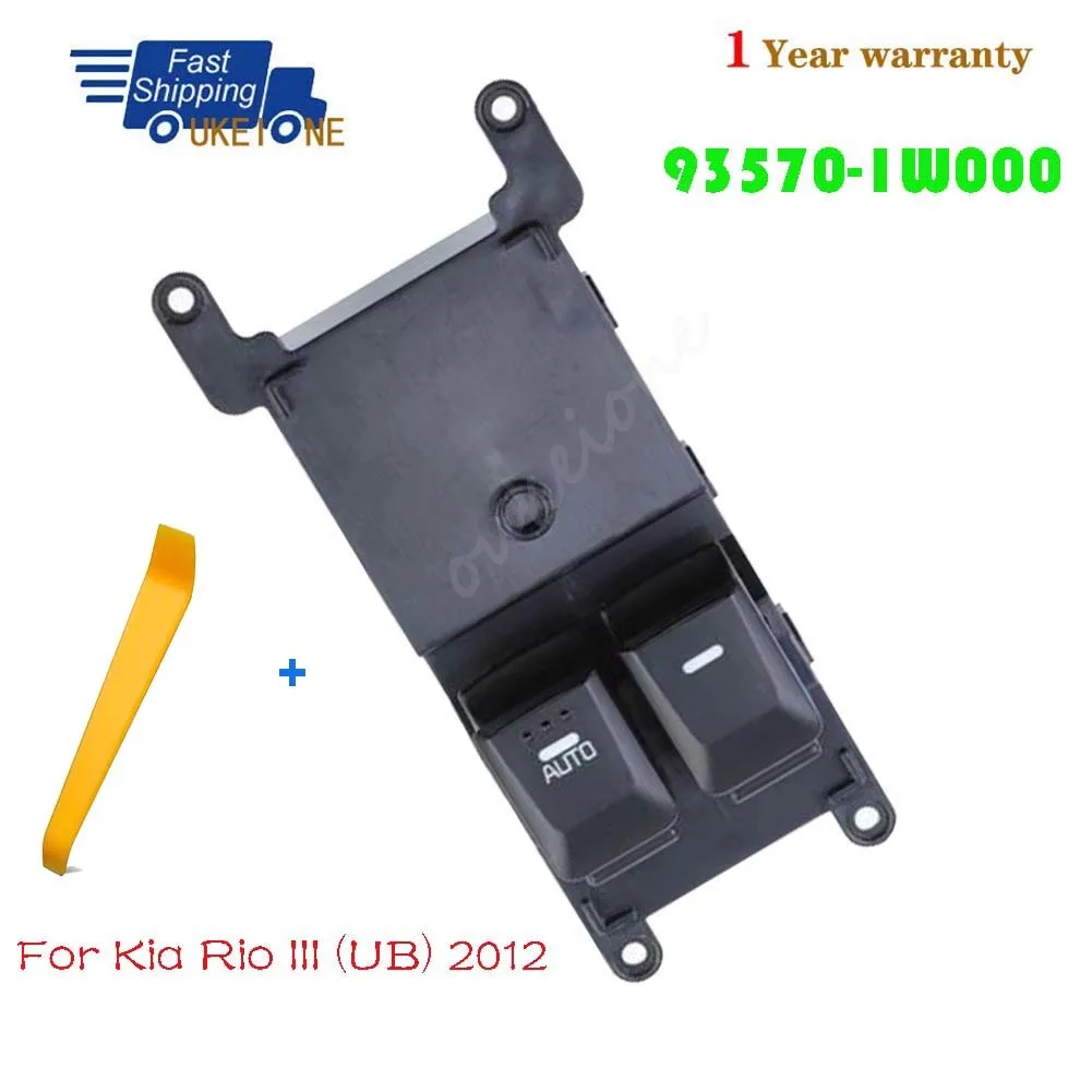 

93570-1W000 For Kia Rio III (UB) 2012 Electric Power Window Glass Lifter Control Switch 11Pins Car Accessories 935701W000