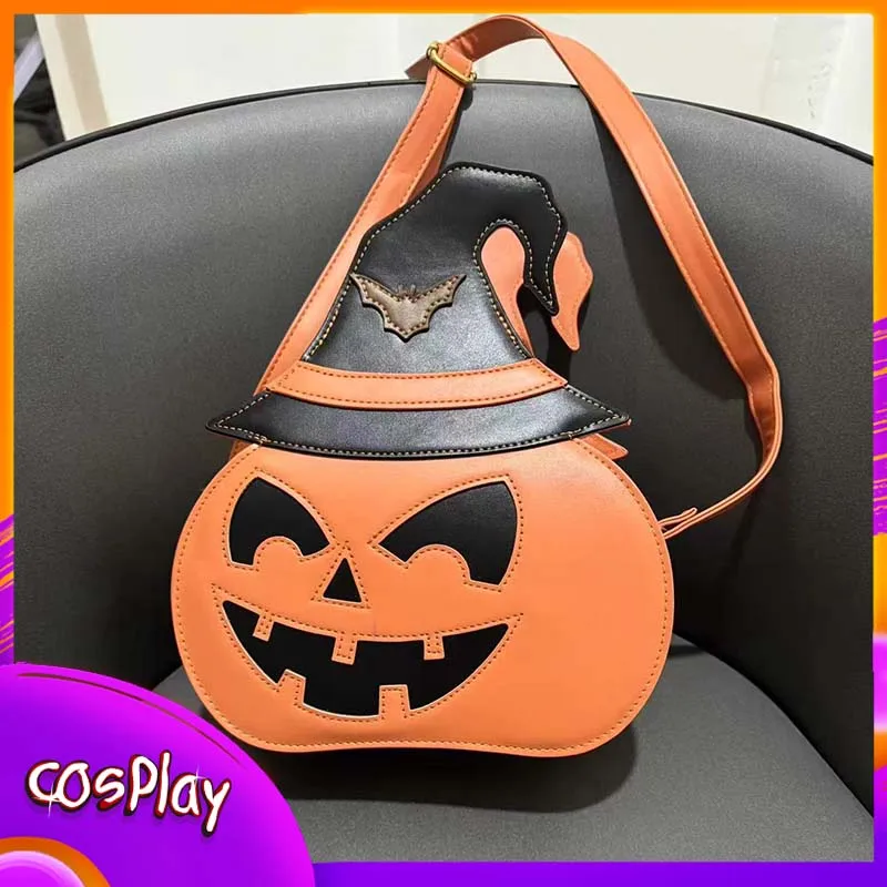 

Сумка на плечо с тыквой на Хэллоуин, сумки с тыквой на Хэллоуин, милая забавная сумка через плечо, повседневная модная модная сумка для девочек, подарок ﻿