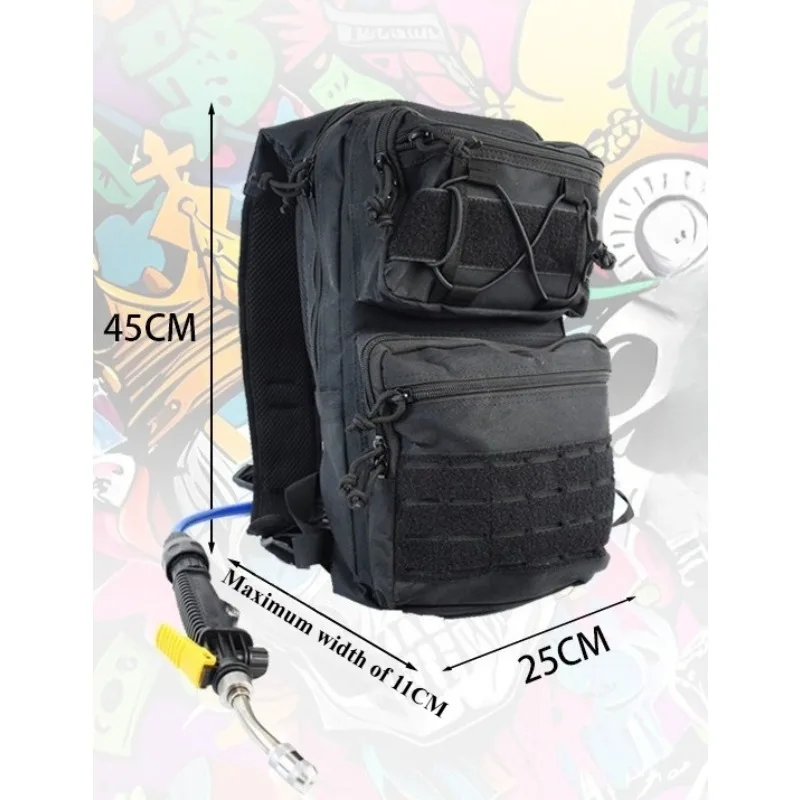 Auto Double Sprinkler Electric Spray Backpack Water Gun Glass Film Solar Film Building Construction Furniture Film Spray Tool