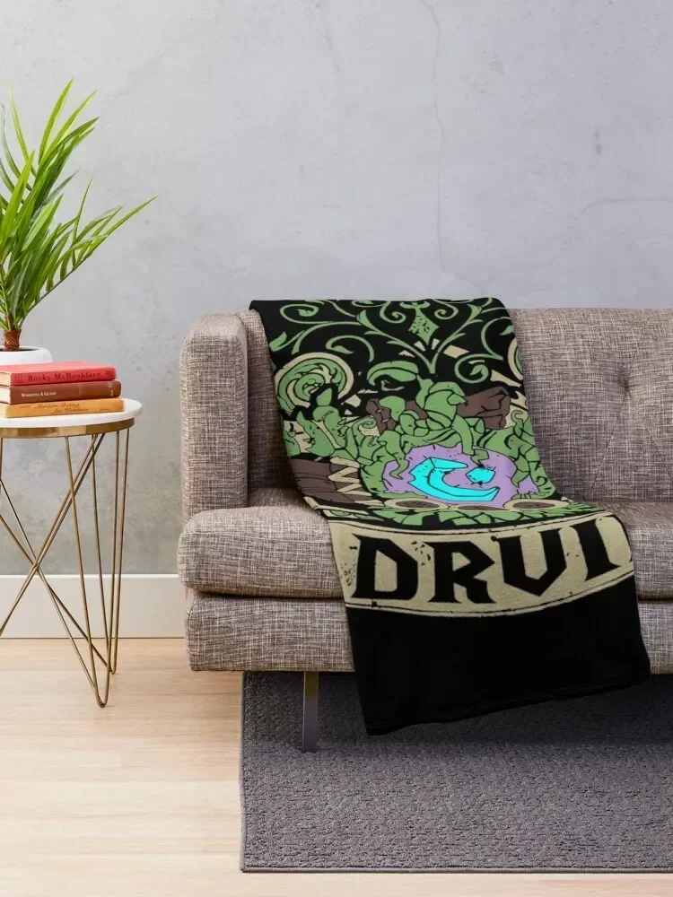 DRUID - ELITE EDITION Throw Blanket Luxury Brand Hairys Shaggy Blankets