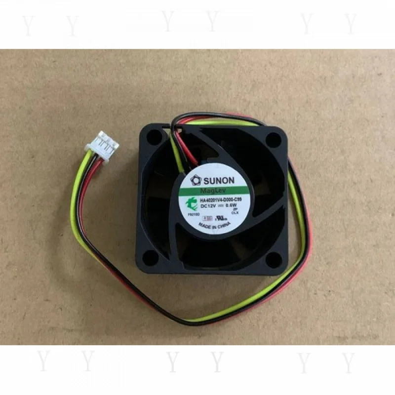 Y+ 1pc for SUNON HA40201V4-D000-C99 Ultra-quiet cooling fan 3pin 12V 0.6W 40*40*20mm#XX