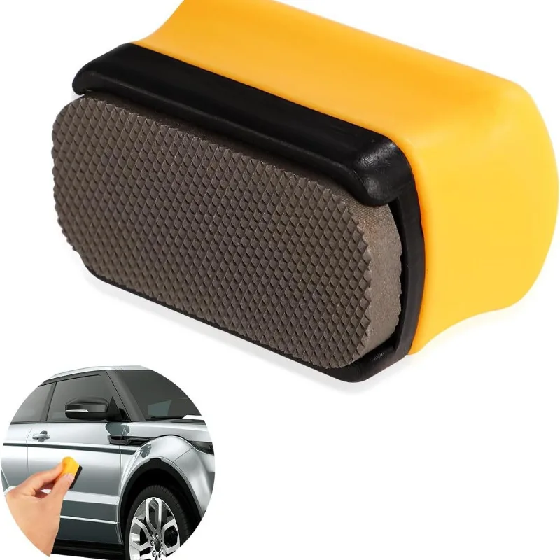 Mini Dual-Sided Paint Rubbing Block Square Paint File Paint Defect Removal Tool