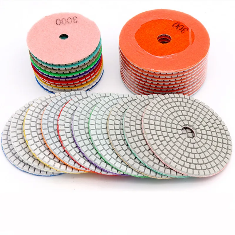 1pcs 3/4inch Flexible Sanding Grinding Disc Wet Diamond Polishing Pads Ceramic Marble Granite Stone Tile Hand Tools