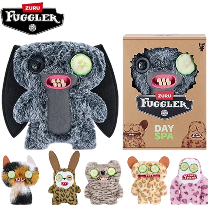 autentica-caja-sorpresa-de-la-serie-fuggler-day-spa-muneco-de-peluche-ugly-monster-llavero-figura-de-accion-coleccionable-juguete-regalo