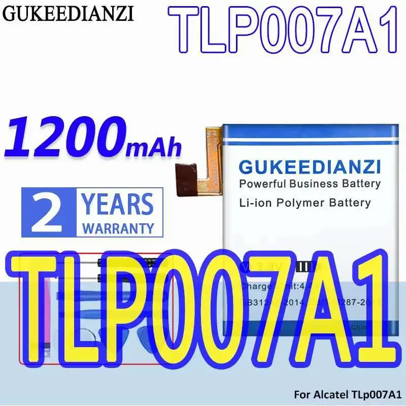 

For Alcatel Tlp007a1 Watch Battery Good Low-Temperature Performance 1200Mah