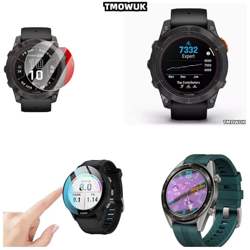 

Military-Grade Anti-Scratch Tempered Glass Screen Protector For Garmin Fenix 7 7S 7X Pro - 9H HD Clear
