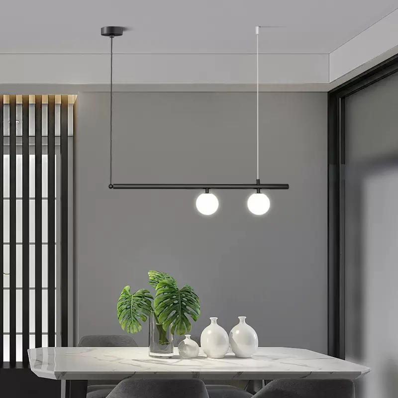 Modern Minimalist Chandelier Living Room Dining Table Ceiling Pendant Lights Creative Linear Hanging Lamp Room Decor Lustre