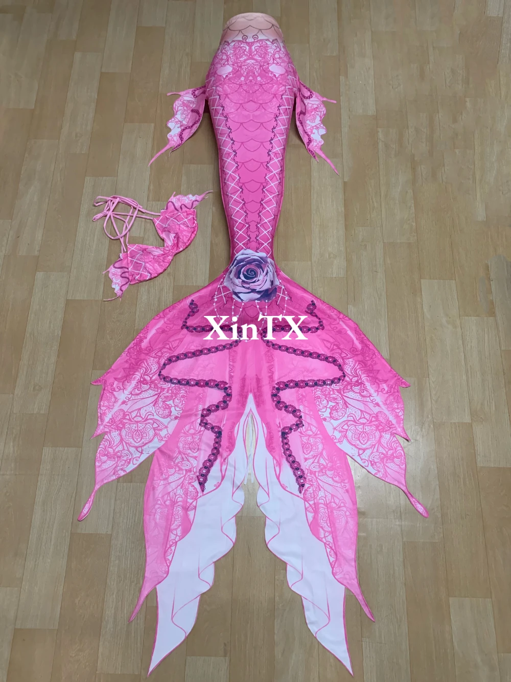 NEW Gothic Styles Mermaid Tail Adult Swimming Cosplay Show Holiday Party Swimsuit Cos Suit Outfit For Women HalloweenCostume