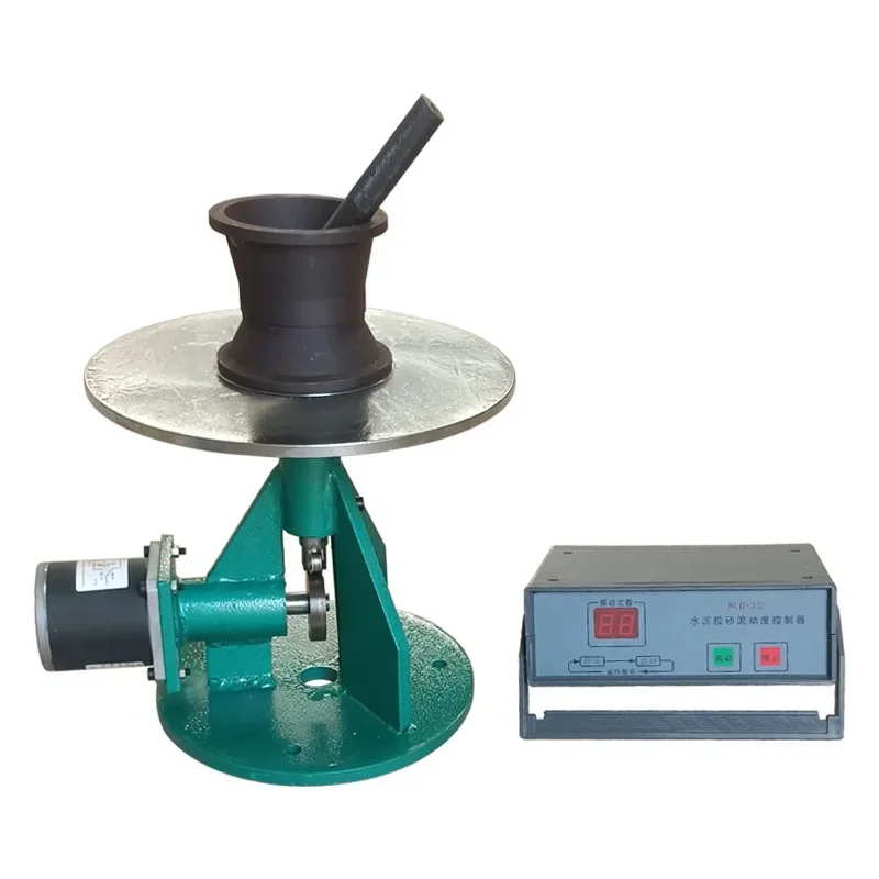 

Cement electric jumping table apparatus of fluidity of cement mortar supplies electric jumping table tester.