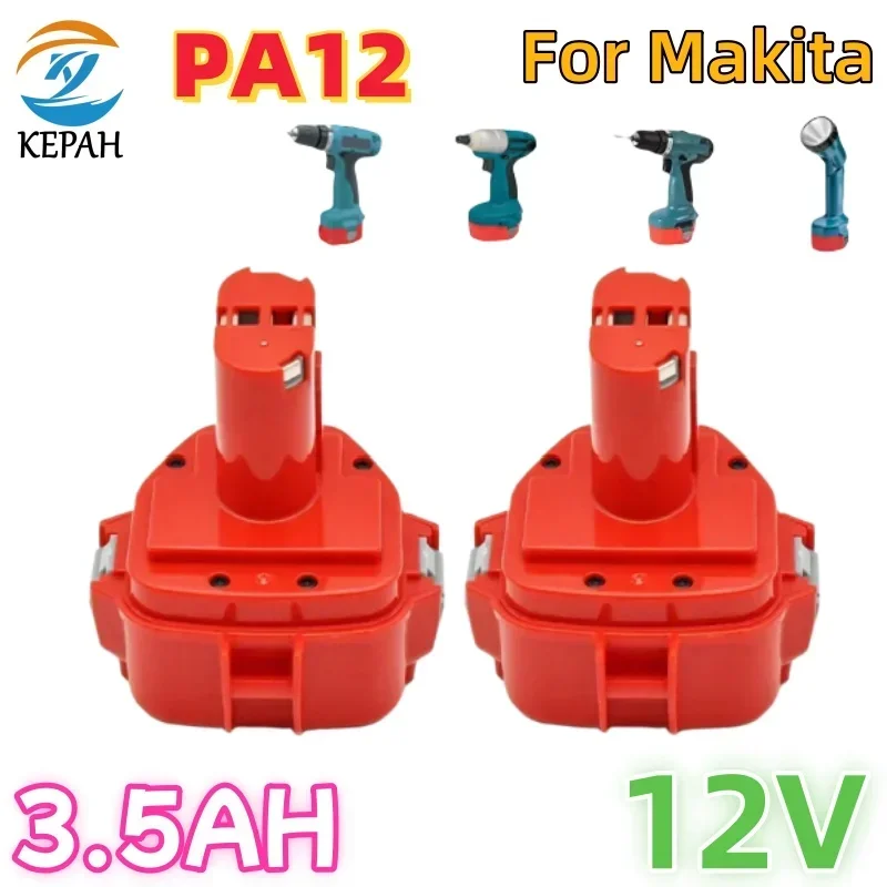 

Резервная батарея для Makita PA12, 3500 мАч, 12 В, Ni MH, 1200, 1220, 1201, 1222, 1233SA/B1235, 192681-5 Wireless Too