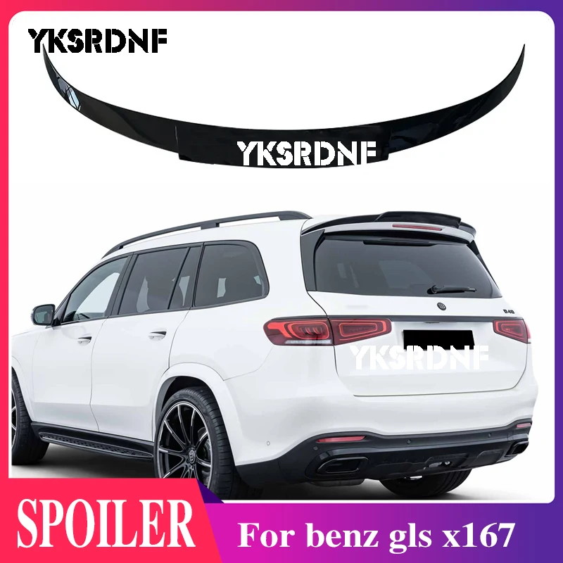 Spoiler For Mercedes spoiler cover gls x167 new benz gls 350 supplies 450 500e 350d 53 amg exterior accessories