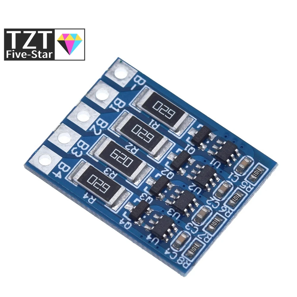 TZT 4S 4.2v li-ion balancer board li-ion balncing full charge battery balance board