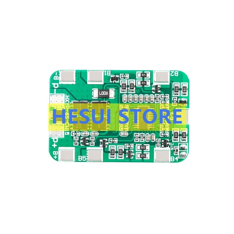 6 string 22.2V/25.2V18650 lithium battery protection plate with balanced anti-overcharge and overdischarge 14A working current