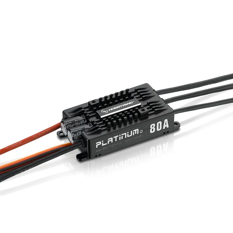 Platyna Hobbywing 60A 80A 120A Pro V4 z BEC 5-8V @ 8A dla śmigłowca/multirotorów/samolotu w magazynie