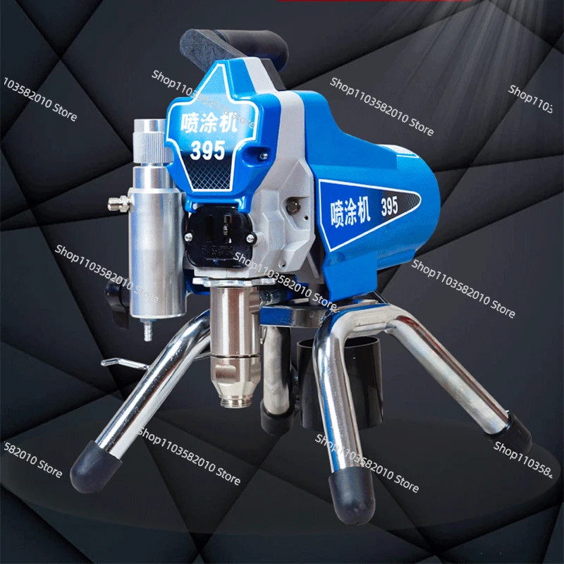 395 High Pressure Airless Latex Paint Sprayer 2200W, Wall Coating Multifunctional Spray Gun Machine