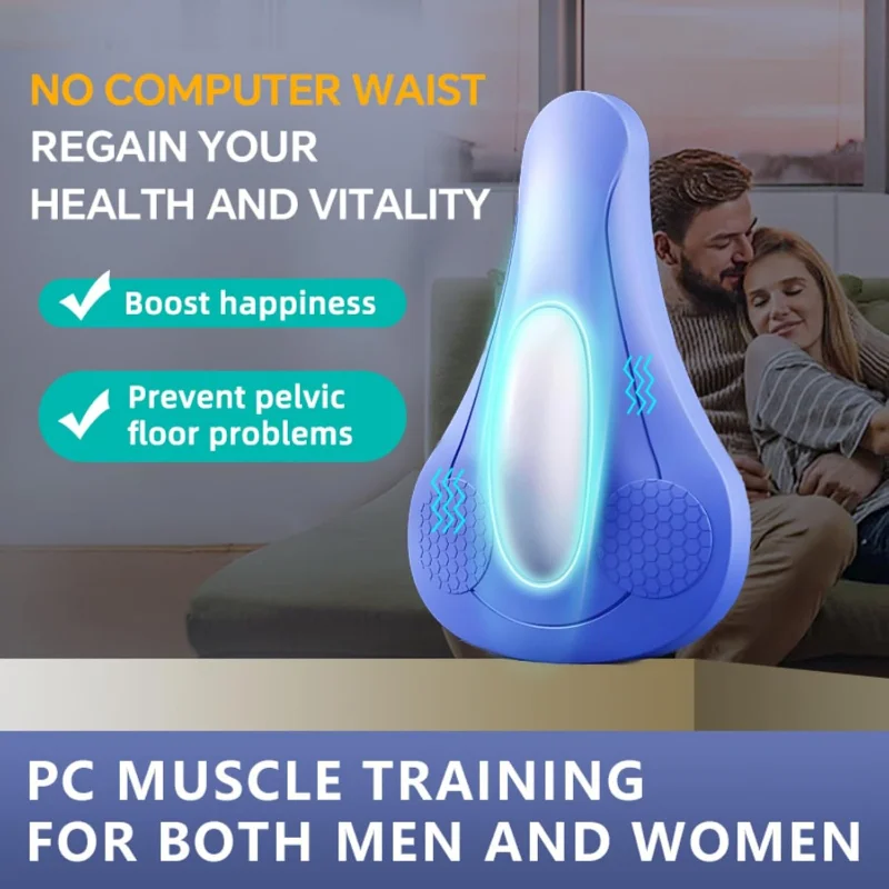 Elektryczny Trener Mięśni Dna Miednicy Typu C Ładowalny Trening Kegla Poduszka Masująca Trener Sięgania Męski Damski