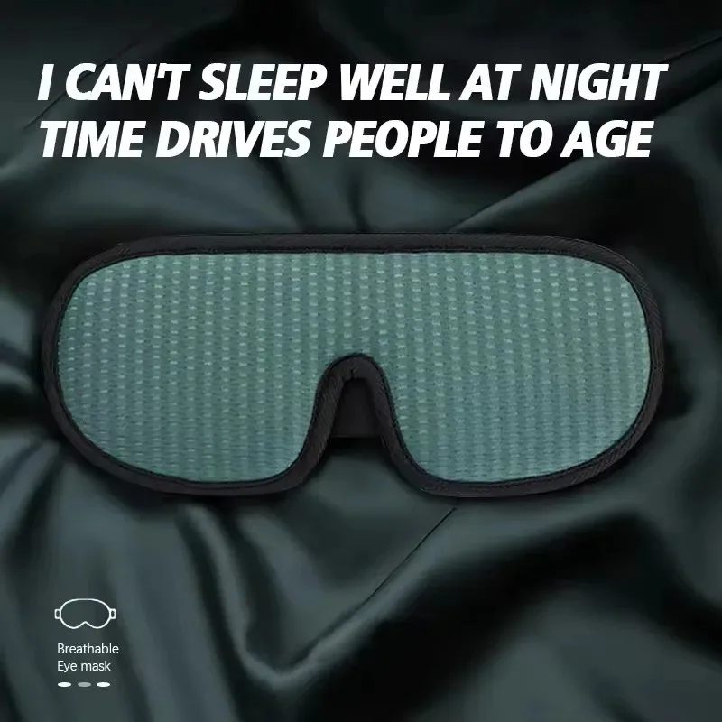 3D Sleeping Mask Block Out Light Sleep Mask For Eyes Soft Sleeping Aid Eye Mask for Travel Eyeshade Night Breathable Slaapmasker