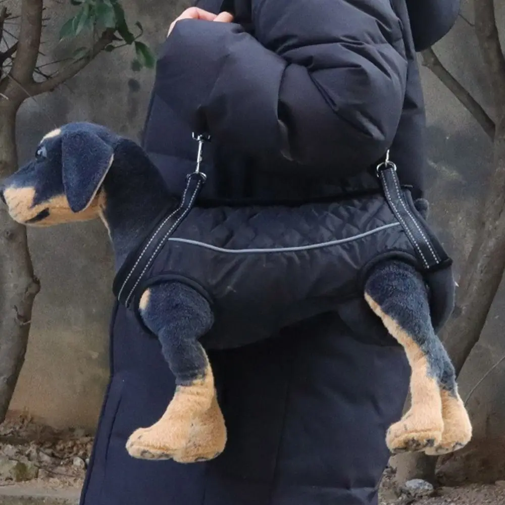 

Adjustable Strap Dog Lifting Harness Legs Support Thicken Handle Dog Sling Carrier With Reflective Stripe Assistant