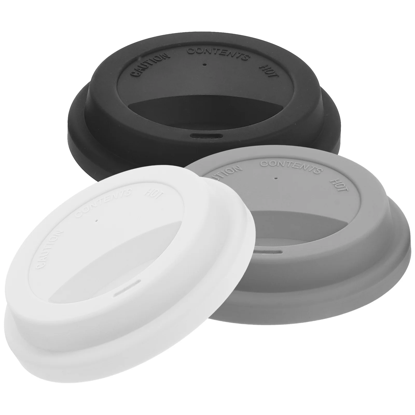 3 قطع من أغطية الأكواب للأكواب وغطاء القهوة وزجاج السيليكون المقاوم للحرارة والمشروبات #4