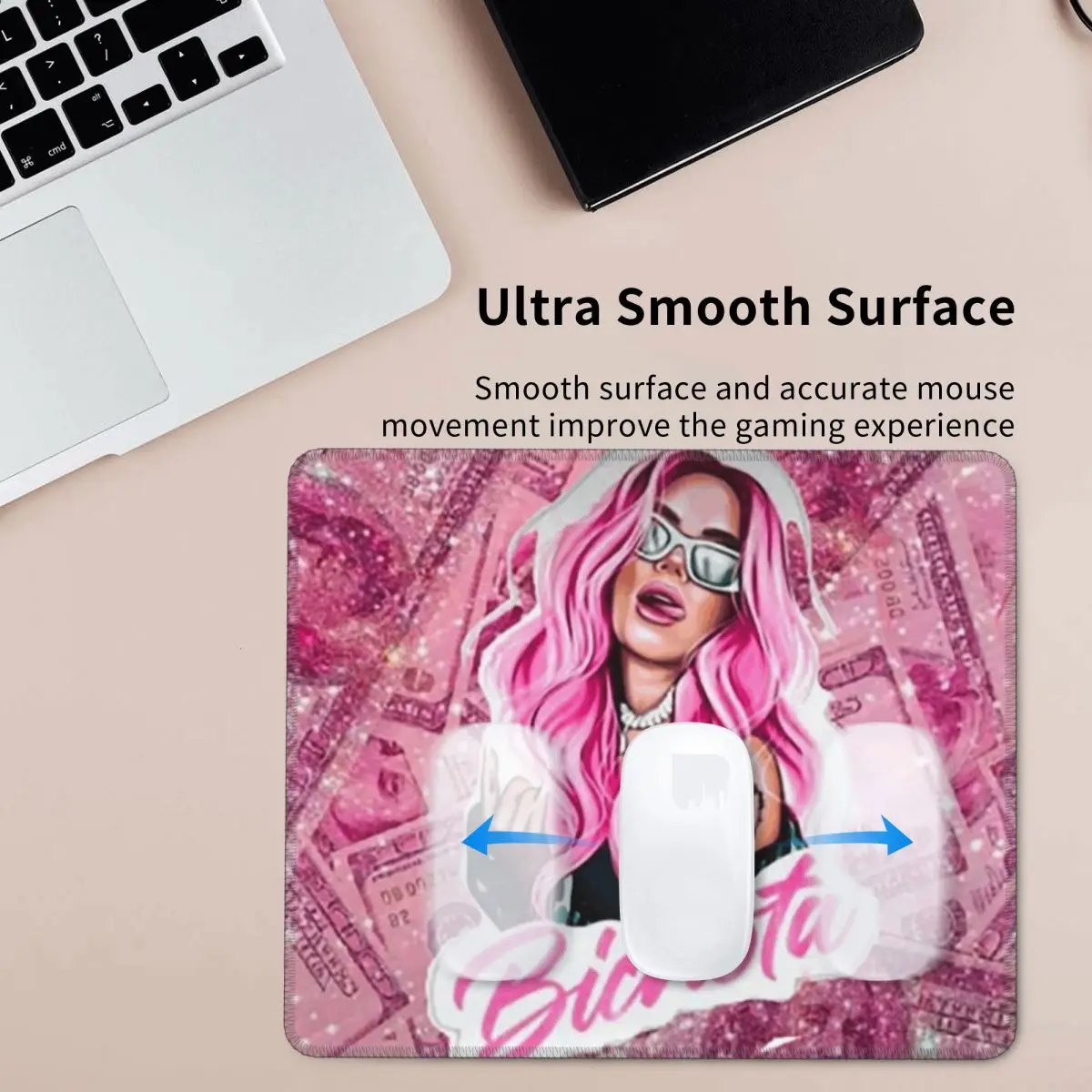 Multi-size Mouse Pad Karol G Happy Valentines Day Gamer PC Laptop Mats KeyboardCarpet Computer GamingOffice Accessories Desk Mat