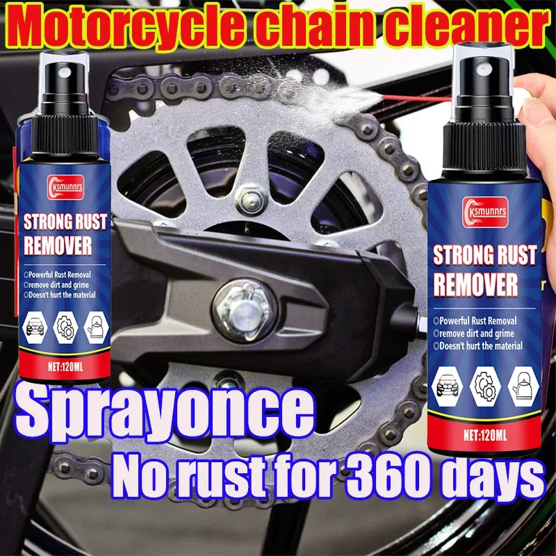 Fasilawei Motorcycle Chain Spray: 10-Year Rust-Proof Clean Residue Reduce Noise image 2