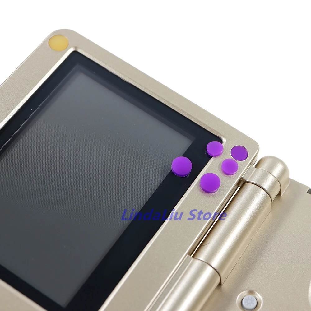 1set For GBA SP Replacement Screw Dust Plug Cover Rubber Plug For Gameboy Advance SP Shell Housing Rubber Pad